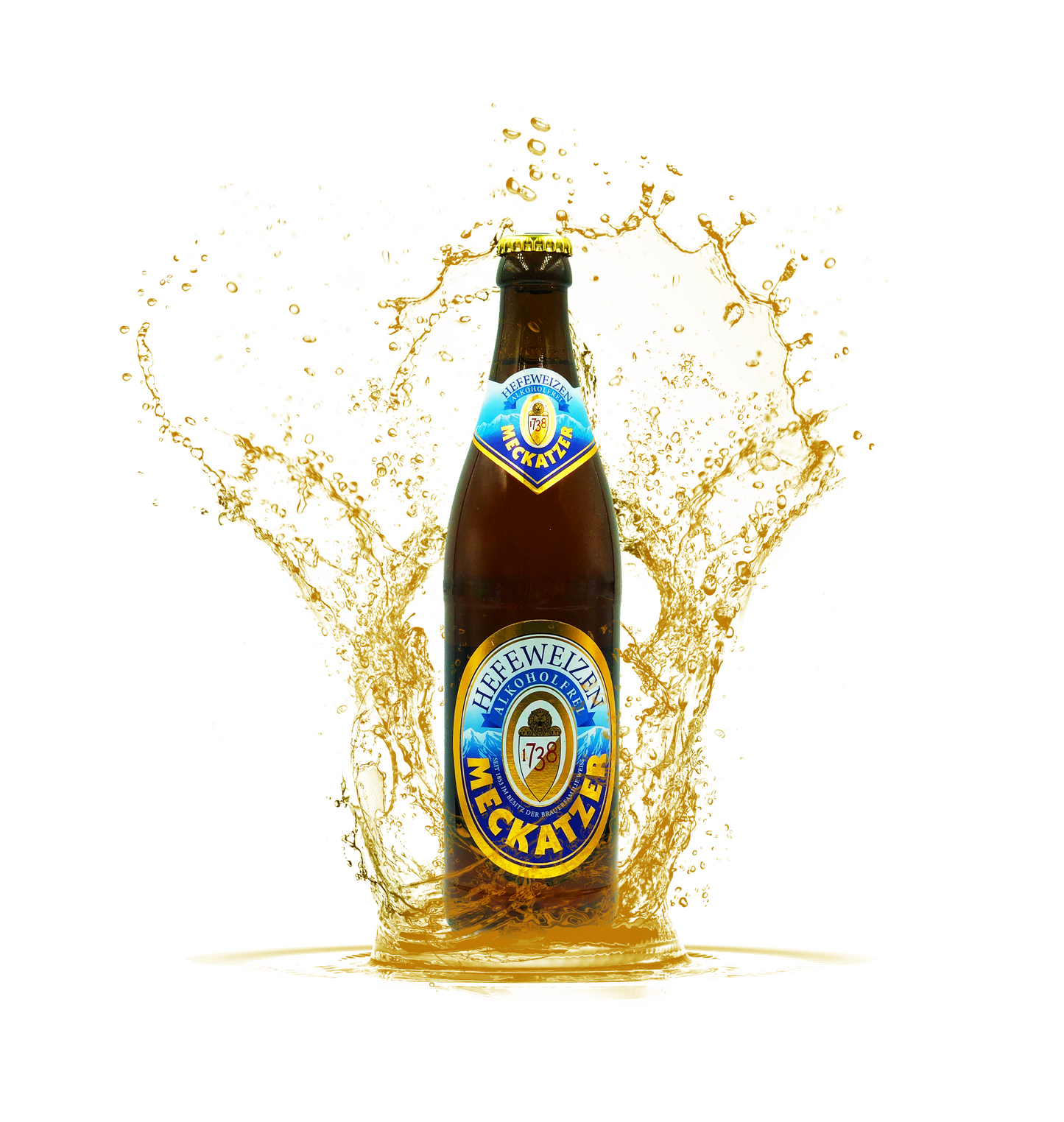 Meckatzer Hefeweizen Alkoholfrei 0,5L